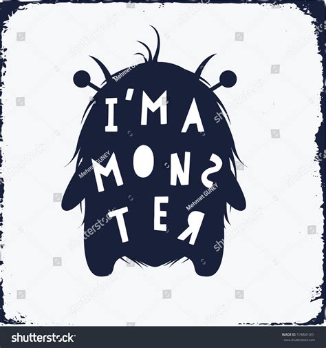 Cute Monster Vector Character Design Stock Vector (Royalty Free ...