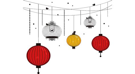 New Year Chinese Lantern PNG Images | PNG All