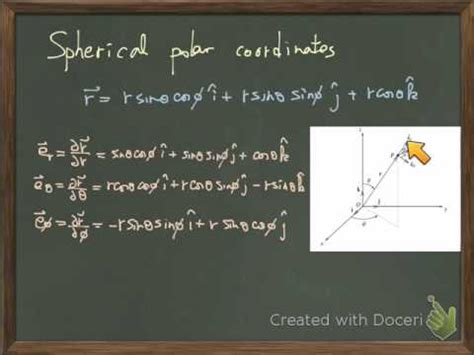 spherical coordinates - YouTube