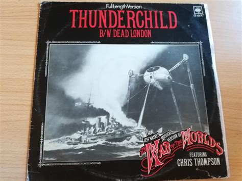 Jeff Wayne - Thunderchild ★宇宙戦争 12” - メルカリ