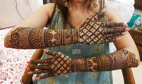 35+ Latest Bridal Mehndi Designs For Full Hands & Feet To Bookmark RN - Wedbook