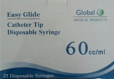 50-60CC 2OZ CATHETER TIP Easy Glide SYRINGES 60mL NEW!! SYRINGE ONLY NO NEEDLE $29.80 - PicClick