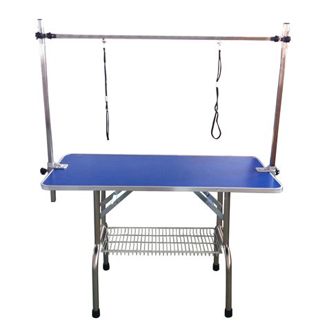 46" Dog Grooming Table Portable Adjustable Arm Noose | eBay