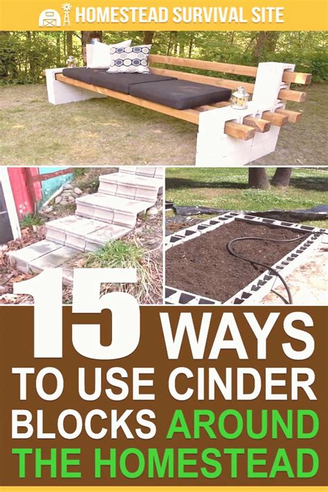Cinderblocks are very useful and you can even get them for free Here are some creative ways to ...