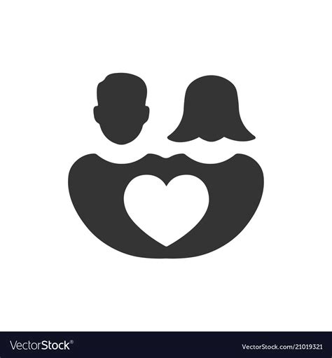 Couple icon Royalty Free Vector Image - VectorStock