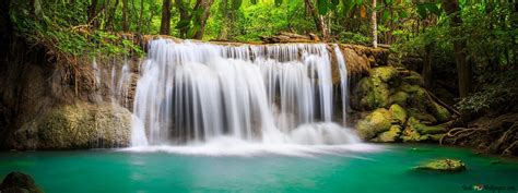 Pure waterfall 4K wallpaper download