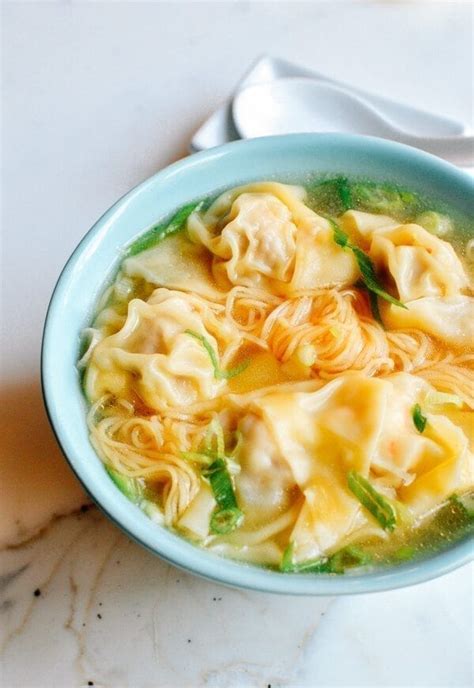 Cantonese Wonton Noodle Soup - The Woks of Life