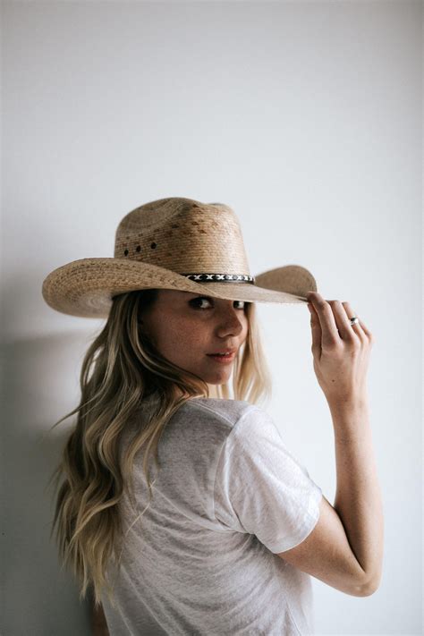 GIGI PIP Austin Natural Straw Cowboy Hat | Womens straw cowboy hat ...