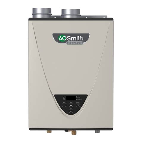 A.O. Smith Signature Premier 6.6-GPM Indoor Natural Gas Tankless Water ...