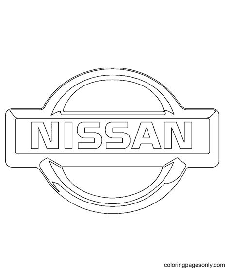 Nissan Coloring Pages