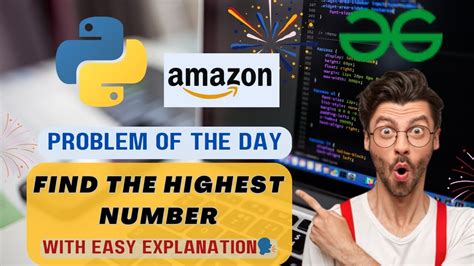 Find the Highest number | Binary Search | Algorithms | DSA gfg potd today Problem of the Day # ...