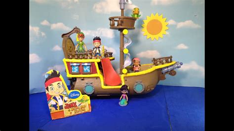 JAKE AND THE NEVERLAND PIRATES Deluxe Bucky Playset - YouTube