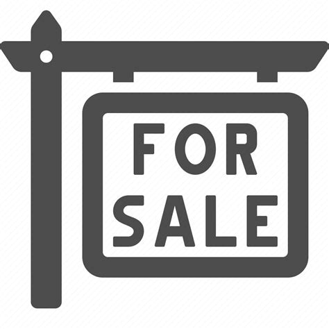 For sale, real estate, real estate sign, sale, sign icon - Download on Iconfinder