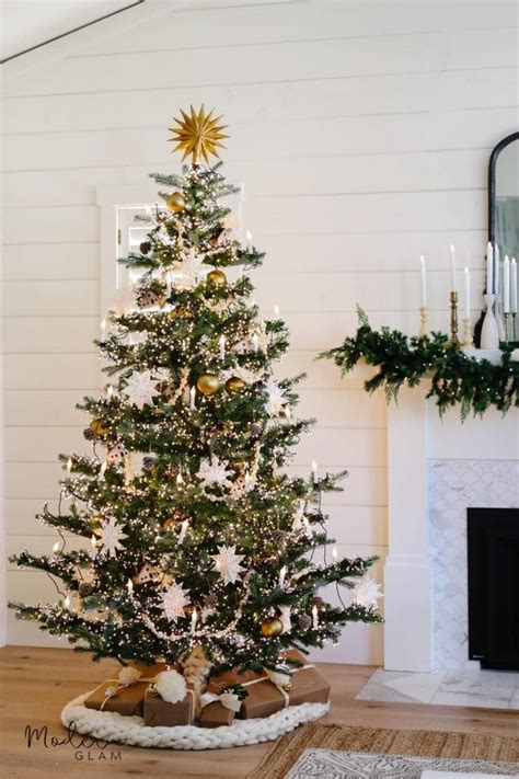 My Scandinavian Inspired Christmas Tree - Modern Glam