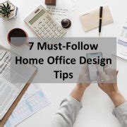 7 Things to Remember When Designing Your New Home Office