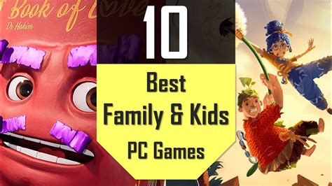 TOP10 Kids Games | Best Family-Friendly Games on PC - YouTube