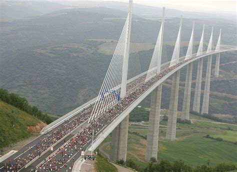 Millau Viaduct Bridge, France | Worlds longest bridge, History of ...