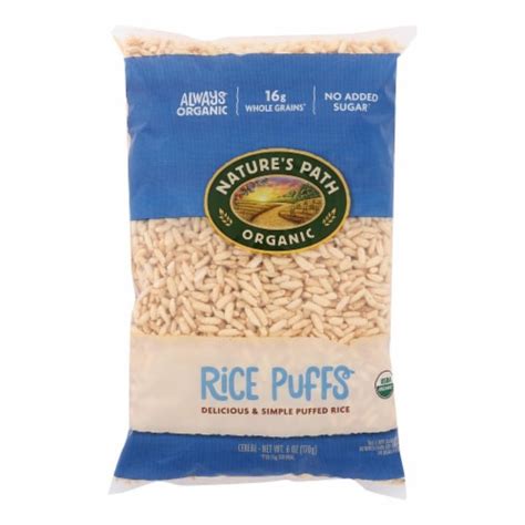 Nature's Path Organic Puffed Rice Cereal 6oz EcoPac Bag, 1 - Kroger