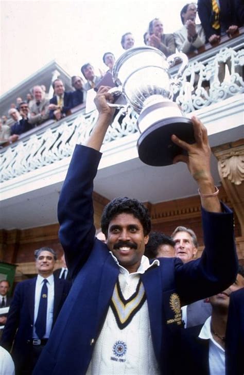 Captain of India in 1983 World Cup - Kapil Dev