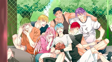 Kuroko No Basket Main Characters Smile - Generation Of Miracles Momoi, Generation of Miracles ...