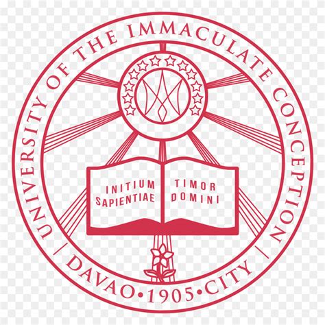 Am Stands For Ave Maria In Praise Our Blessed Mother University Of Immaculate Conception Logo ...