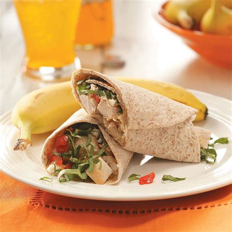 California Chicken Wraps Recipe: How to Make It | Taste of Home