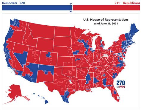 New Feature: 2021 House of Representatives Map - 270toWin