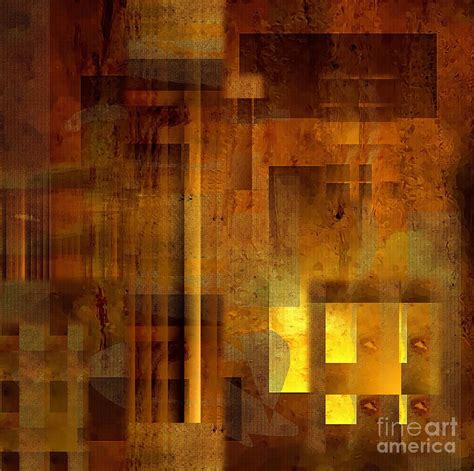 Abstract In Brown With Light Digital Art - Abstract In Brown With Light ...