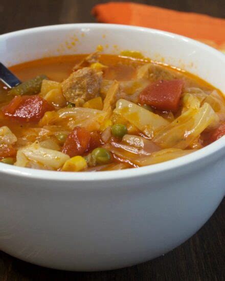 Pork Vegetable Soup - My Country Table