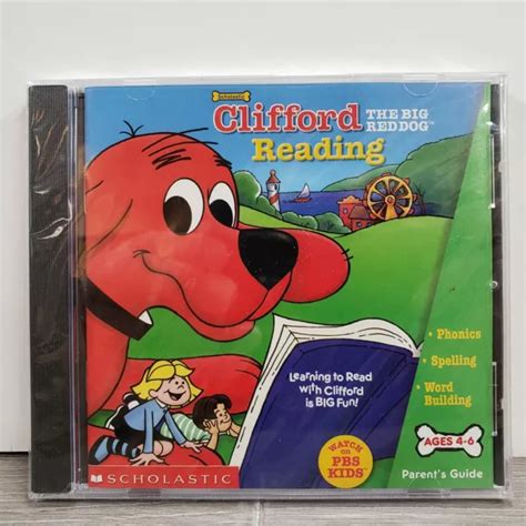 NEW SCHOLASTIC CLIFFORD THE BIG RED DOG READING CD ROM for PC & Mac ...