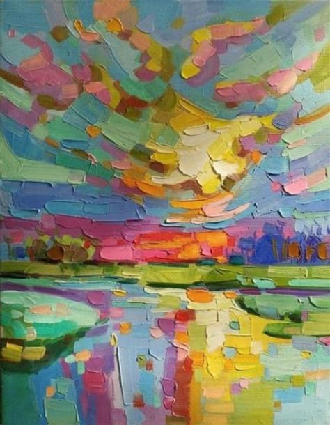 45 Beautiful Palette Knife Paintings Ideas | Artisticaly - Inspect the Artist Inside You!