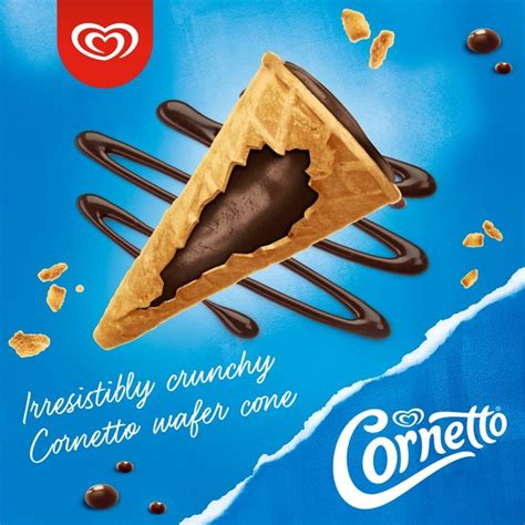 Cornetto Chocolate Cone Tips Frozen | Ocado