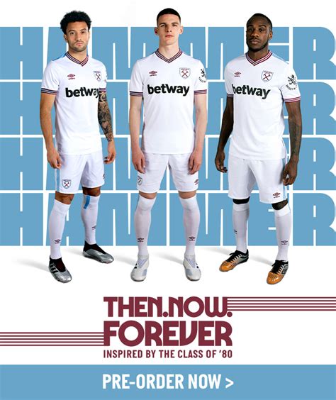 West Ham 19-20 Home & Away Kits Released - Footy Headlines