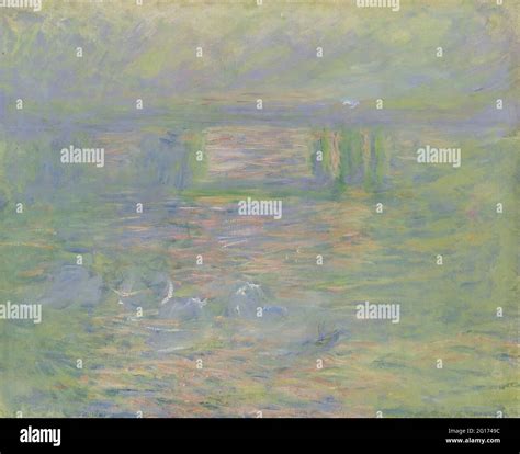 Claude Monet - charing cross bridge 01 Stock Photo - Alamy