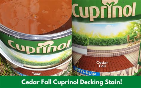 Cuprinol Decking Stain Reviews | Anti Slip, Colours & Application Process