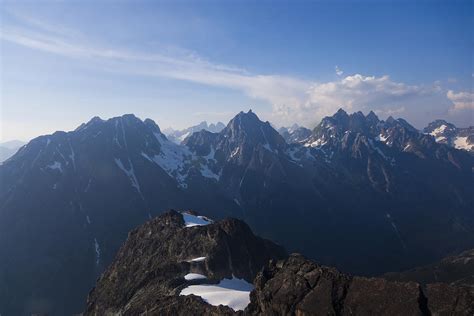 The Jagged Tops Of High Mountain Peaks Photograph by Taylor S. Kennedy