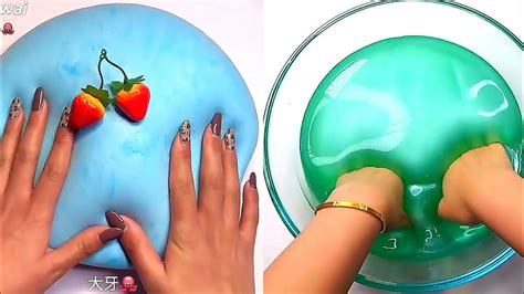 Satisfying slime videos //Most relaxing slime videos compilation ...