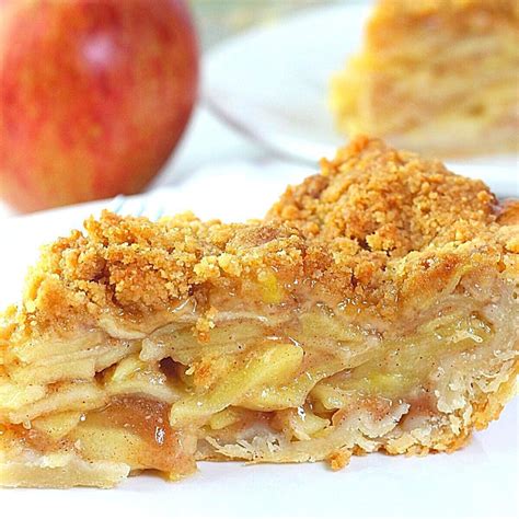 Dutch Apple Pie (With Crumb Topping) • Now Cook This!