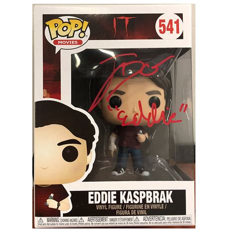 Jack Dylan Grazer - "IT" Eddie Kaspbrak #541 Autographed Funko Pop! Vinyl (CA COA) | Taylormade ...