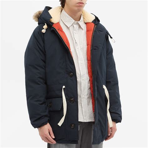 Nigel Cabourn Everest Parka Black Navy | END. (US)