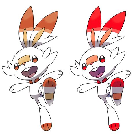 Scorbunny shiny by Gik17 on DeviantArt