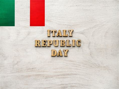 Italian National Day. Festa Della Repubblica Italiana Stock Image - Image of italiana, letters ...