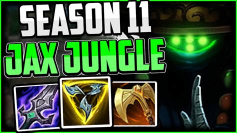 HOW TO PLAY JAX JUNGLE & CARRY LOW ELO + Best JAX Build/Runes | Jax ...