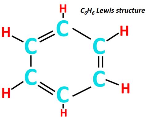 C6H6 lewis structure, molecular geometry, bond angle, hybridization