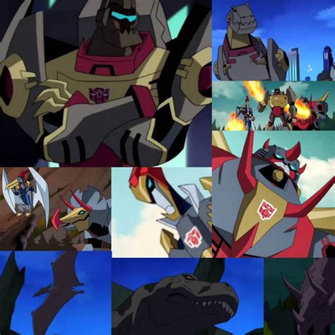 Transformers Animated Dinobots by dckakarott on DeviantArt