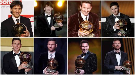 El Balón de Oro que culmina la obra de Messi... con 30 goles menos que ...