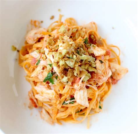 Crab Pasta with a Nod to Marea | MEtirement