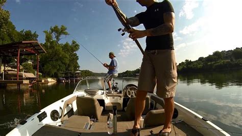 Lake Austin Bass Fishing August 2013 - YouTube