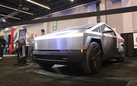 Tesla Cybertruck Makes Surprise Appearance at Montreal Auto Show - The ...