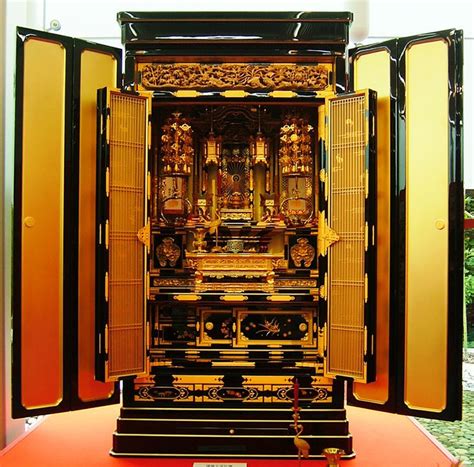 Buddhist home shrine | Buddhist altar, Japanese shrine, Buddhist shrine